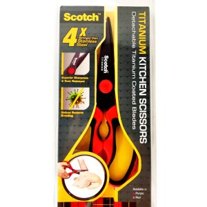 Scotch Titanium Kitchen Scissors with Detachable Blades