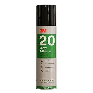 3M Spray 20 Adhesive- Multipurpose Spray Adhesive